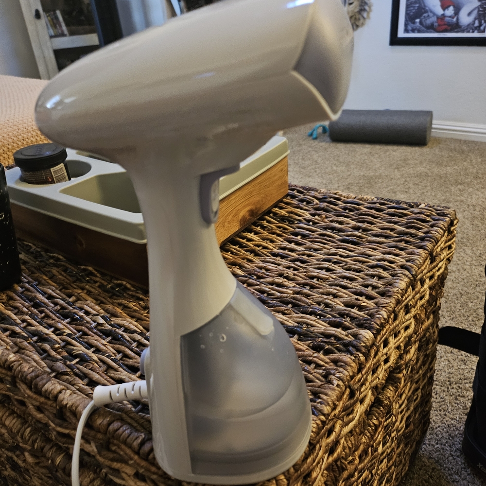 Portable White Garment Steamer